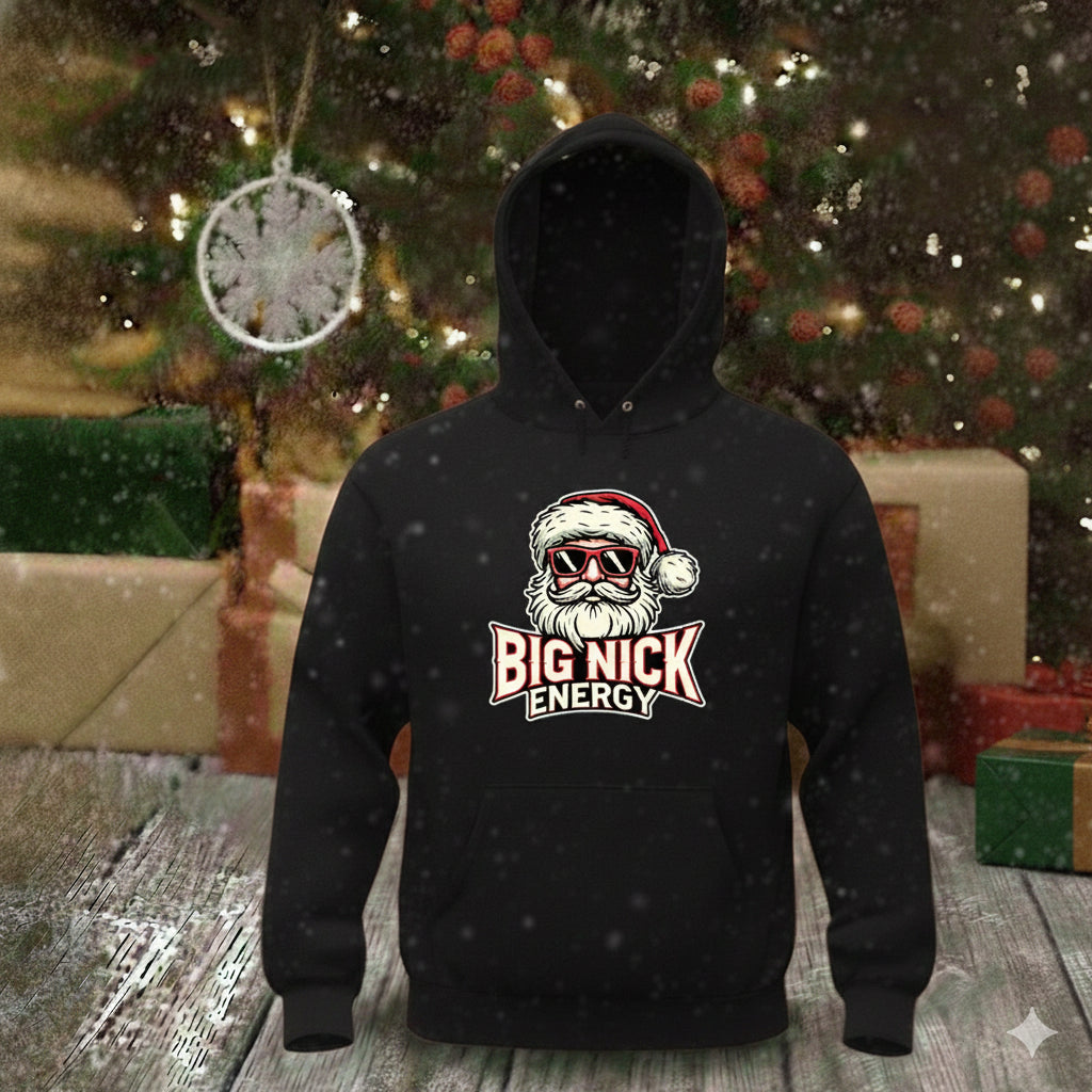 BIG NICK Energy- Christmas Graphic Hoodie