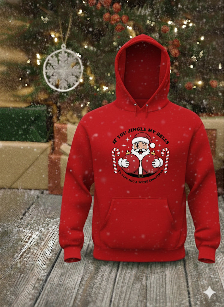 Jingle My Balls - Christmas Graphic Hoodie