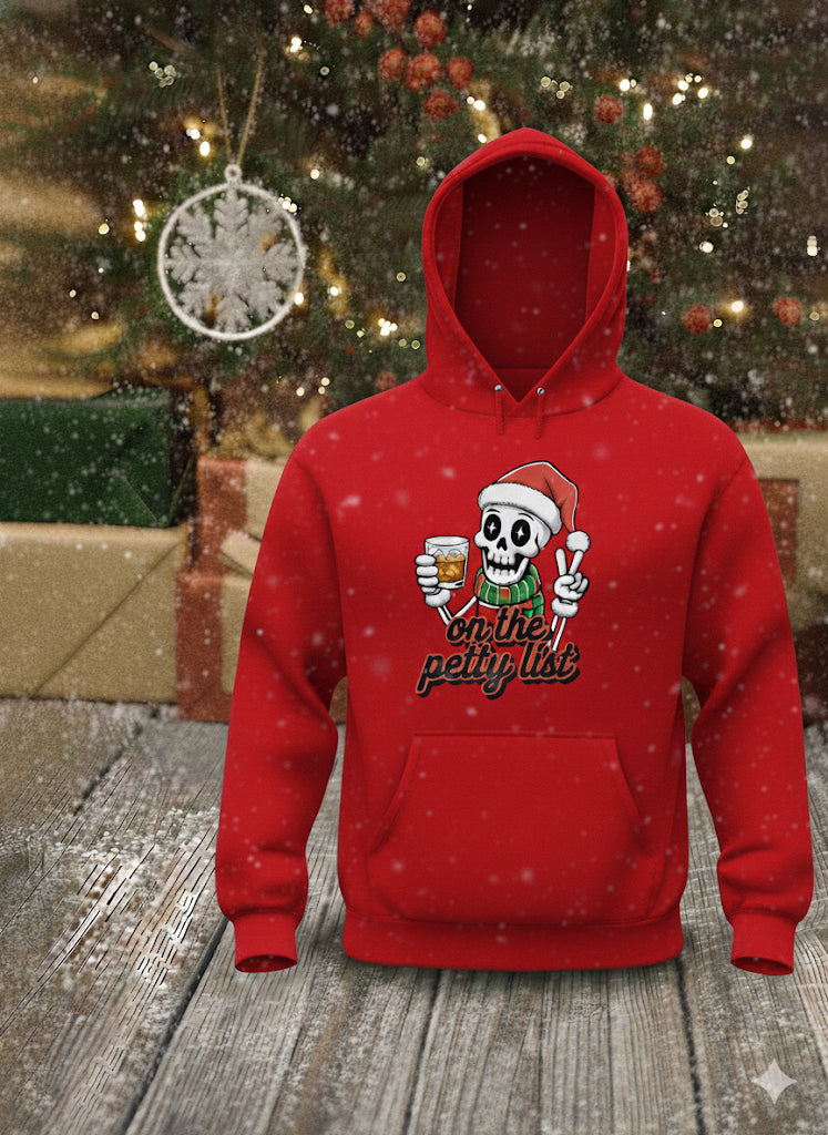 On the Petty List - Christmas Graphic Hoodie