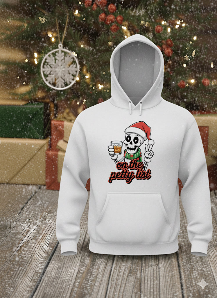 On the Petty List - Christmas Graphic Hoodie